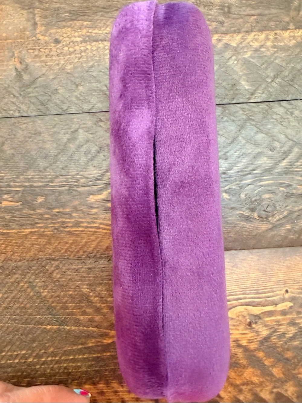 Authentic Gucci Purple Velvet Hard Clamshell Sunglasses Eyeglasses Case EUC